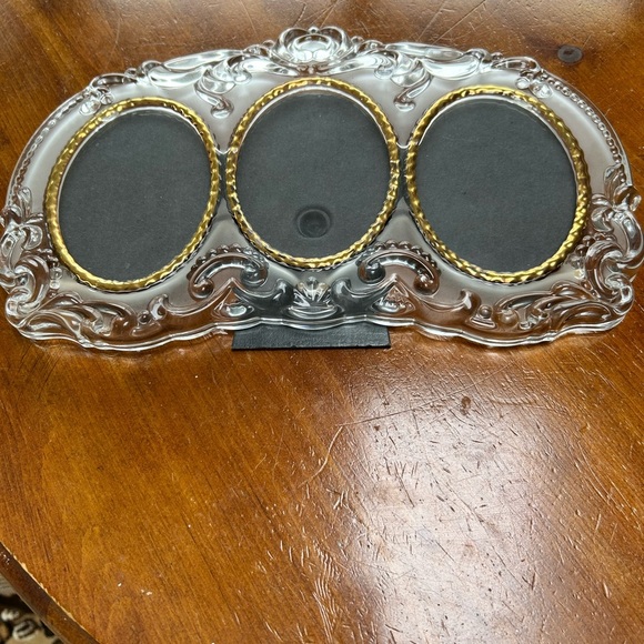 Mikasa Princess Triple Oval Crystal Photo frame - new or like new- - Picture 8 of 9